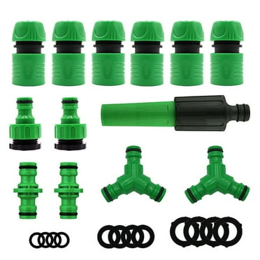 100pcs 1/4inch Barb Drip Irrigation Tubing Dripline Coupling Connector Hose 100pcs 1/4inch Barb Drip Irrigation Tubing Dripline Coupling Connector Hose